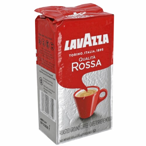 LavAzza Qualita Rossa Medium Roast Ground Coffee