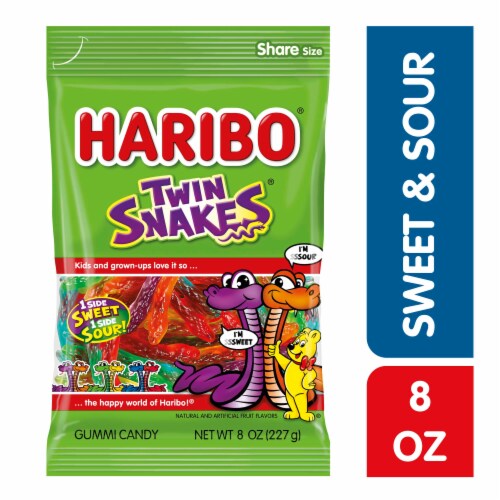 Haribo® Twin Snakes® Sweet & Sour Gummi Candy Bag