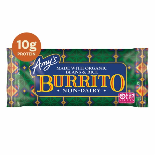 Amy’s Non-Dairy Bean & Rice Burrito