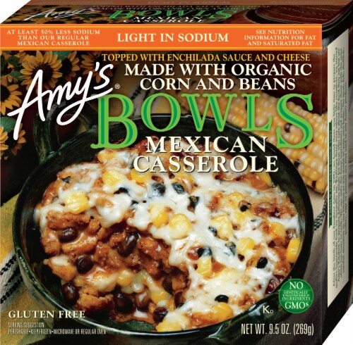 Amy’s® Organic Mexican Casserole Bowl Frozen Meal