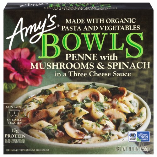 Amy’s® Mushroom & Spinach Penne Bowl