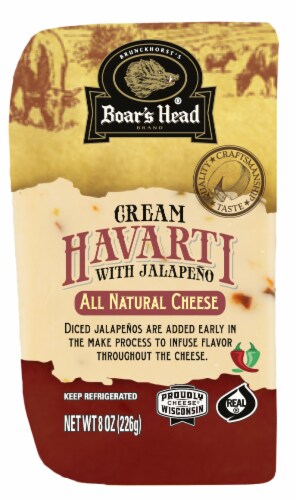 Boar’s Head Cream Havarti Cheese with Jalapeño