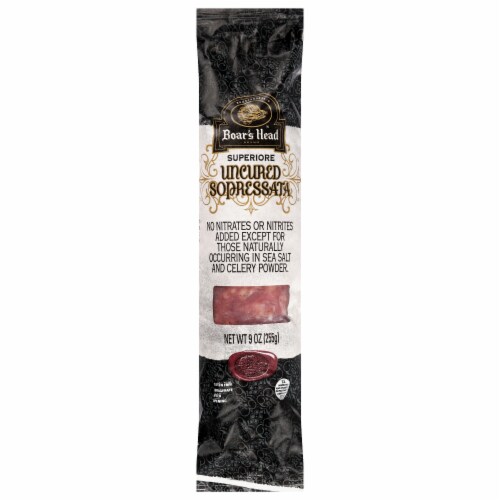 Boar’s Head Superiore Uncured Sopressata Dry Sausage