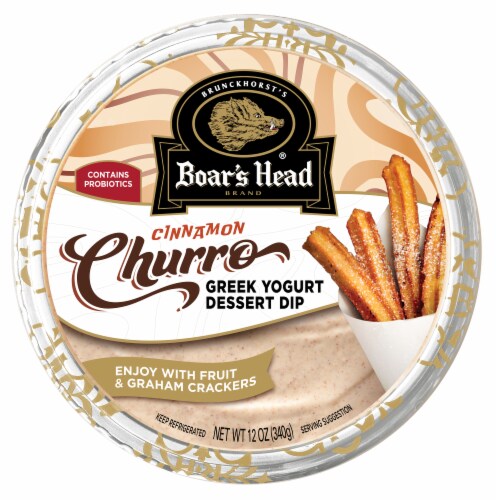 Boar’s Head Cinnamon Churro Greek Yogurt Dessert Dip 12 oz
