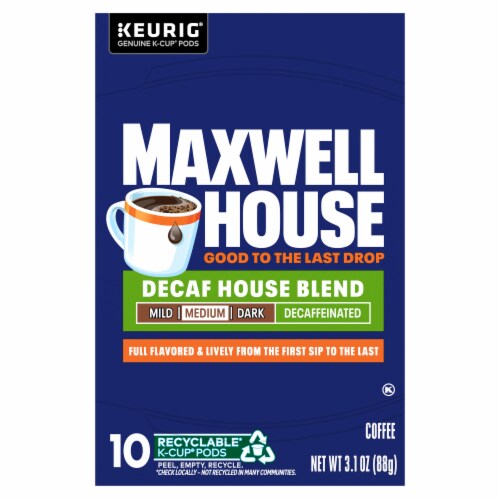 Maxwell House Decaf House Blend Medium Roast K-Cup® Coffee Pods