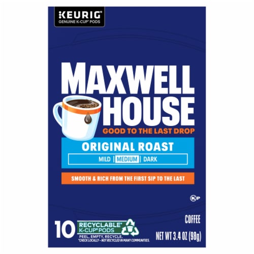 Maxwell House Original Roast Medium Roast K-Cup® Coffee Pods