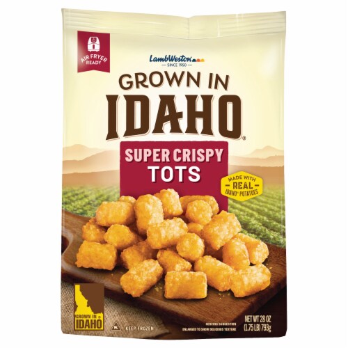 Grown in Idaho® Super Crispy Tots Frozen Potatoes
