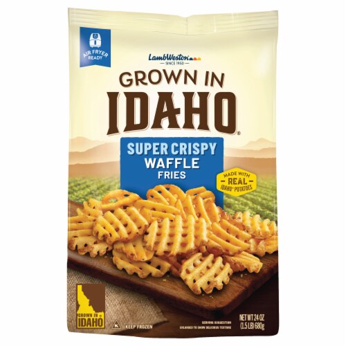 Lamb Weston Grown in Idaho® Crispy Waffle Fries