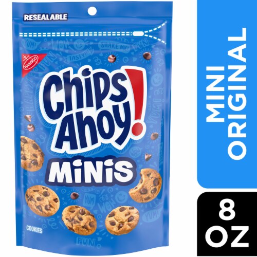 CHIPS AHOY! Mini Original Fudgy Chocolate Chip Cookies
