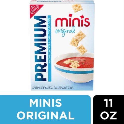 Premium Mini Original Saltine Crackers
