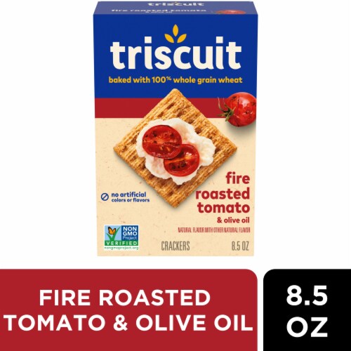Triscuit Fire Roasted Tomato & Olive Oil Whole Grain Wheat Crackers