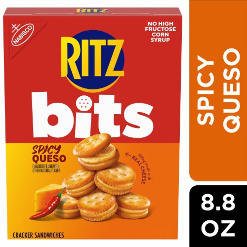RITZ Bits Spicy Queso Sandwich Crackers
