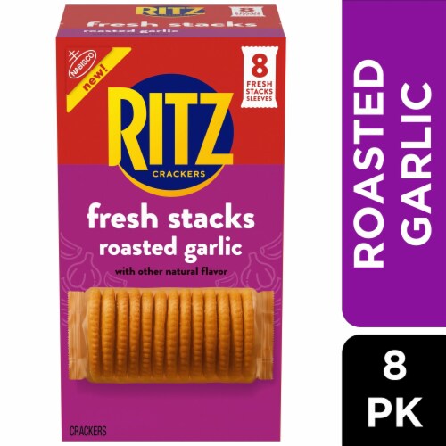 RITZ Fresh Stacks Roasted Garlic Crackers Multipack