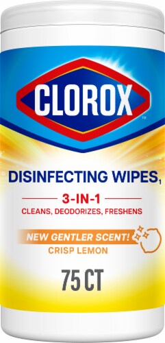 Clorox Disinfecting Wipes Crisp Lemon