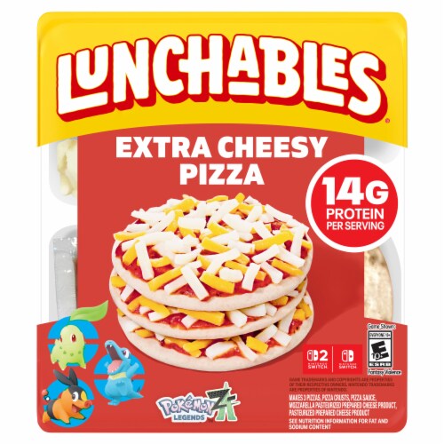 Lunchables Extra Cheesy Pizza, Pack