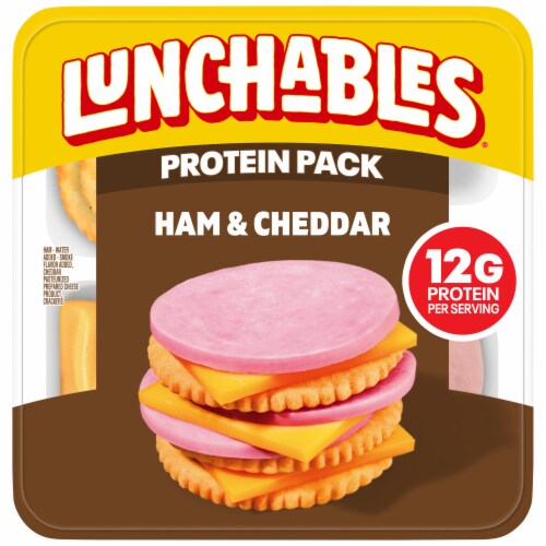 Lunchables Ham & Cheddar Protein Pack