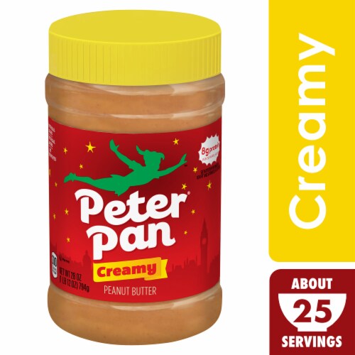 Peter Pan Gluten Free Creamy Peanut Butter Made with Roasted Peanuts