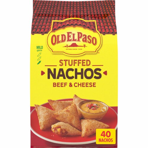 Old El Paso Beef and Cheese Stuffed Nachos Frozen Snacks
