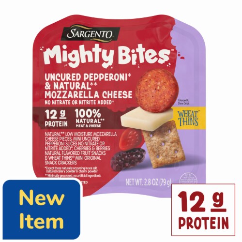 Sargento® Mighty Bites™ with Pepperoni Mozzarella Cheese & Mini Wheat Thins™ Crackers Snack Kit