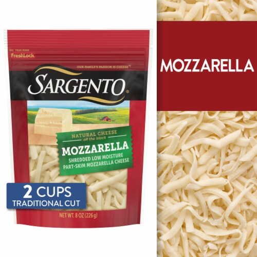 Sargento® Off the Block Low Moisture Part-Skim Mozzarella Shredded Cheese