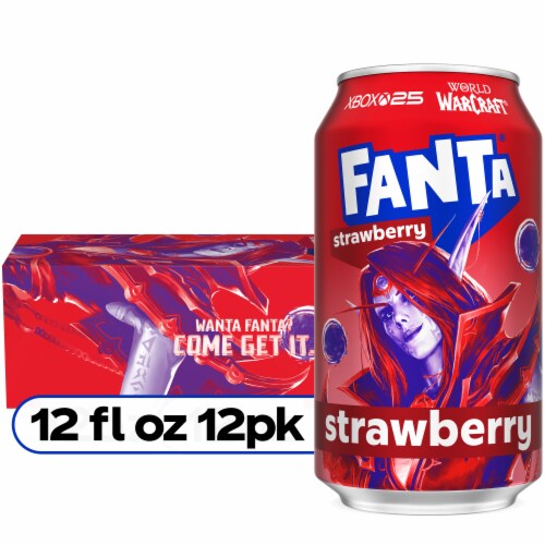 Fanta® Strawberry Soda Cans