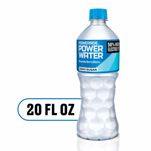 POWERADE® Power Water Zero Sugar Mountain Berry Blast Electrolyte Water Bottle