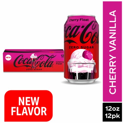 Coca-Cola® Zero Sugar Cherry Float Soda Cans