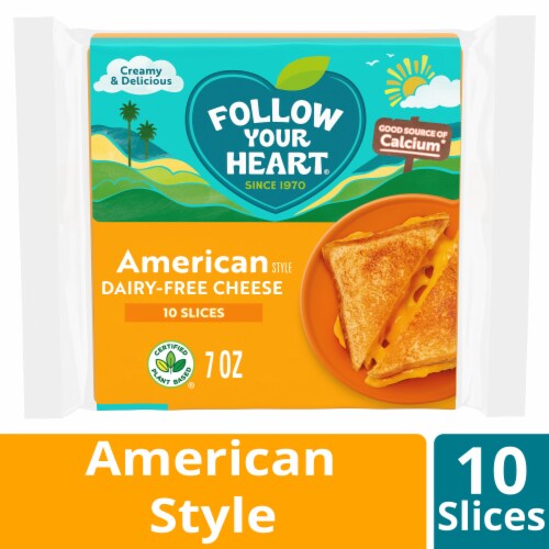 Follow Your Heart® Dairy Free Vegan American Style Sliced Cheese