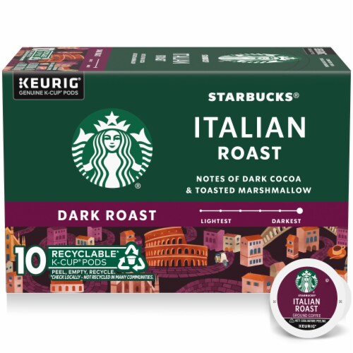 Starbucks® Italian Roast Dark Roast K-Cup Coffee Pods
