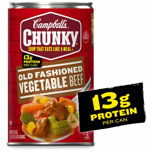 Campbell’s® Chunky® Old Fashioned Vegetable Beef Soup