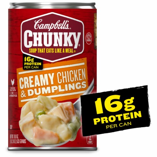 Campbell’s® Chunky Soup Creamy Chicken and Dumplings Soup