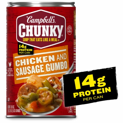 Campbell’s® Chunky® Grilled Chicken & Sausage Gumbo Soup