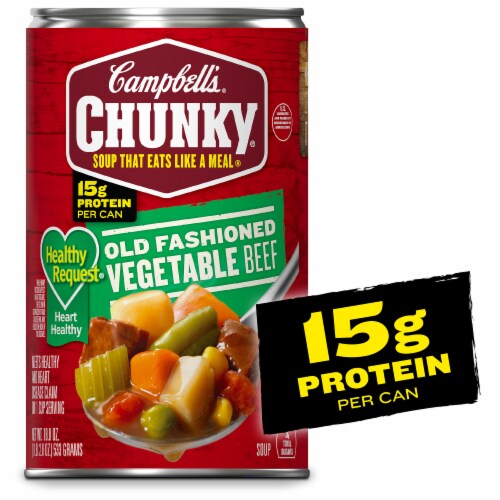 Campbell’s® Chunky® Healthy Request Old Fashioned Vegetable Beef Soup