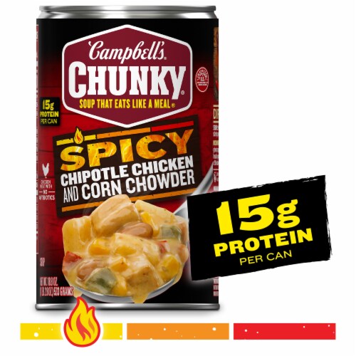 Campbell’s® Chunky® Soup Chipotle Chicken Corn Chowder Soup