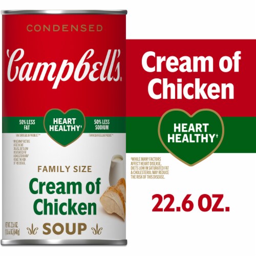Campbell’s® Heart Healthy Family Size Condensed Cream of Chicken Soup
