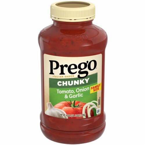 Prego® Chunky Tomato with Garlic and Onion Pasta Sauce Jar