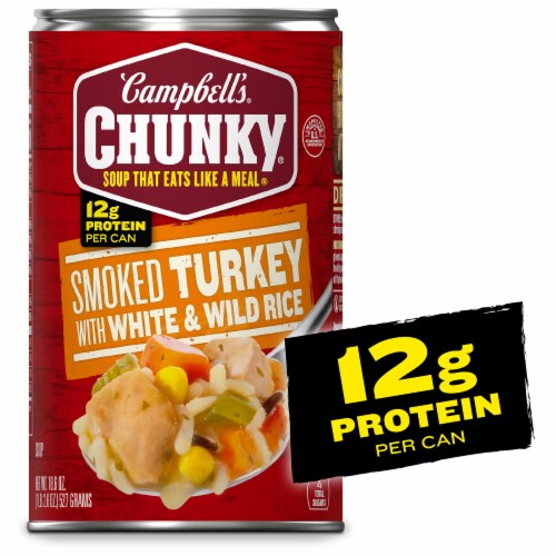 Campbell’s® Chunky® Smoked Turkey with White & Wild Rice Soup