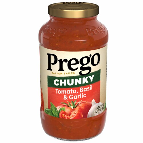 Prego® Chunky Tomato Basil and Garlic Pasta Sauce