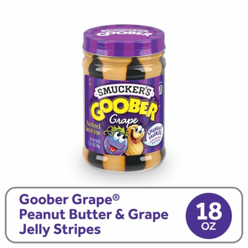 Smucker’s Goober Grape, Peanut Butter & Grape Jelly Stripes