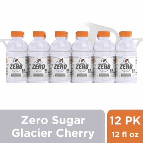 Gatorade® Zero Sugar White Glacier Cherry Sports Drink Multipack Bottles