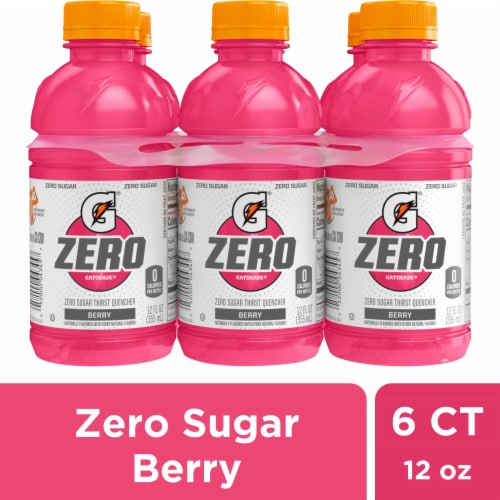 Gatorade® Zero Sugar Pink Berry Sports Drink Multipack Bottles