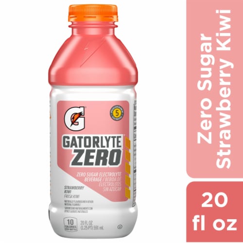 Gatorade® Gatorlyte® Zero Sugar Pink Strawberry Kiwi Sports Drink Bottle