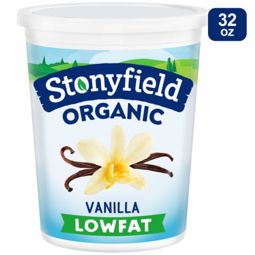 Stonyfield Organic Lowfat Yogurt, Vanilla