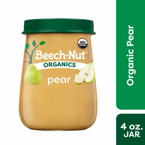 Beech-Nut Organics Stage 1 Organic Baby Food, Pear