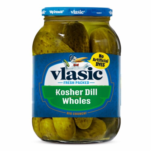 Vlasic Kosher Dill Whole Pickles, Keto Friendly