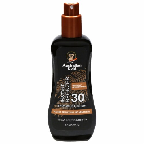 Australian Gold® Instant Bronzer Spray Gel Sunscreen SPF30
