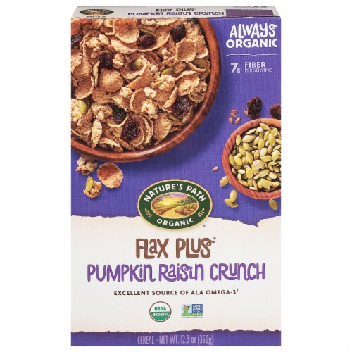 Nature’s Path Organic® Flax Plus® Pumpkin Raisin Crunch Cereal