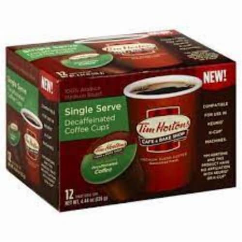 Decaf Medium Roast Coffee, K-Cup Pods for Keurig Brewers, Recyclable, 12ct