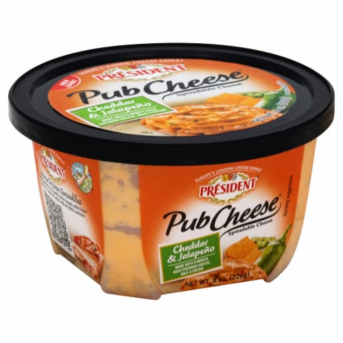 President® Cheddar and Jalapeno Pub Cheese