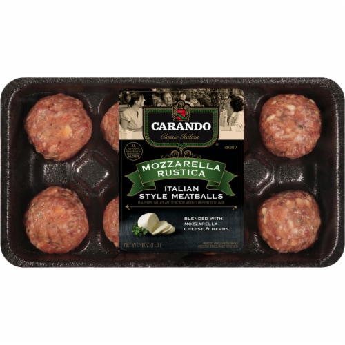 Carando® Mozzarella Rustica Italian Style Meatballs